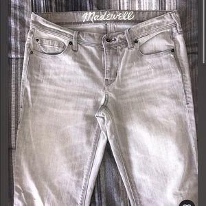 Men’s NWOT MADEWELL 29x32 Rail Straight Grey Denim Jeans